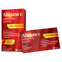 Alicura D 500mg Caixa 20 Comprimidos Revestidos