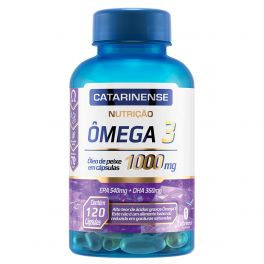 Ômega 3 1000mg 120 Cápsulas Catarinense Nutrição