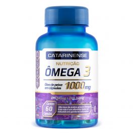 Ômega 3 1000mg 60 Cápsulas Catarinense Nutrição