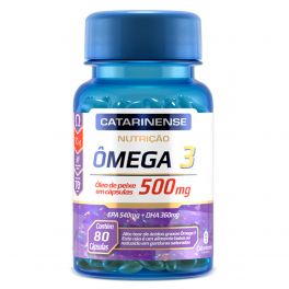 Ômega 3 500mg 80 Cápsulas Catarinense Nutrição