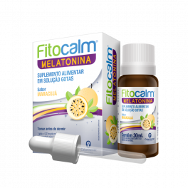 Fitocalm Melatonina 0,21 mg Maracujá 30ml