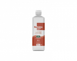 Rehidra Frasco 500ml Solução Líquida Sabor Guaraná