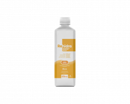 Rehidra Frasco 500ml Solução Líquida Sabor Laranja