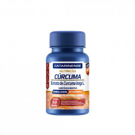 Cúrcuma 130mg Catarinense Nutrição Caixa 60 Cápsulas