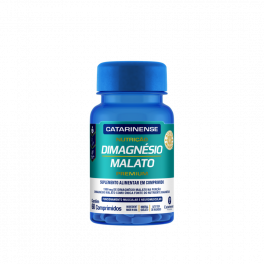 Dimagnésio Malato Premium Catarinense Nutrição 60 Comprimidos